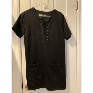 Top shop black dress